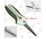  Hydroponic Garden Straight Trimming Shears Scissors Steel Pruning Floral 